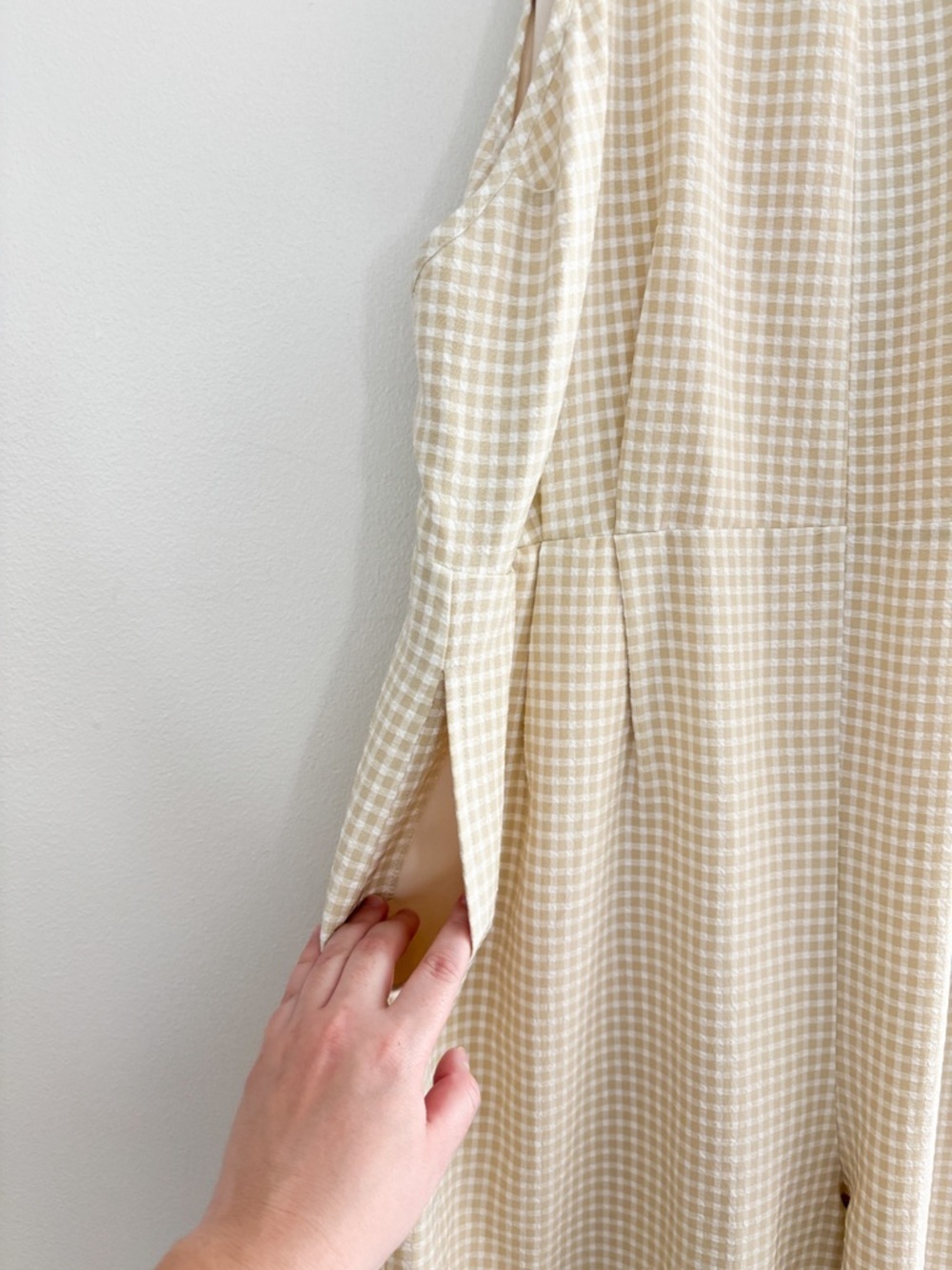 Greylin Gingham Jumpsuit - Picture 7 of 9